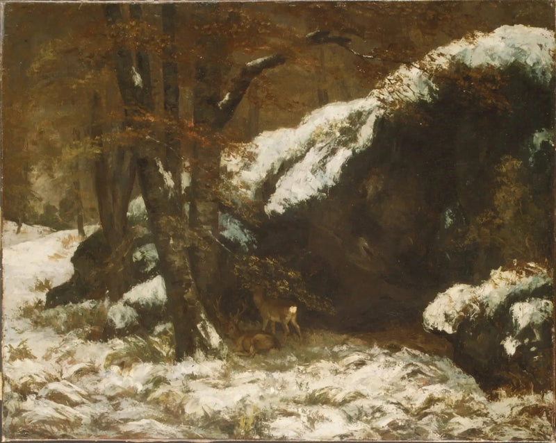 Geyik - Gustave Courbet