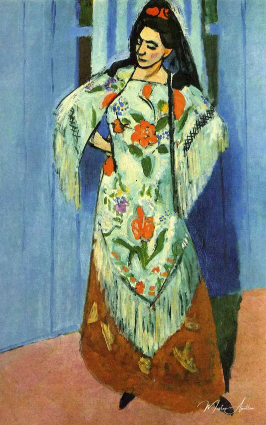 Le châle de Manille - Matisse - Reproductions de tableaux et peintures haut de gamme