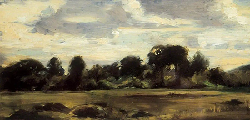 Ağaçlık Yakınında Tarla - John Constable