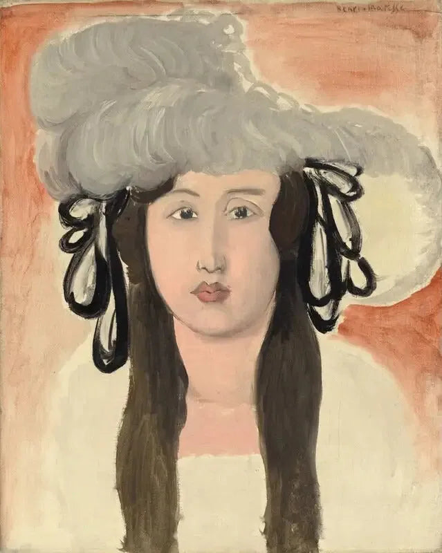 Tüy şapka - Henri Matisse
