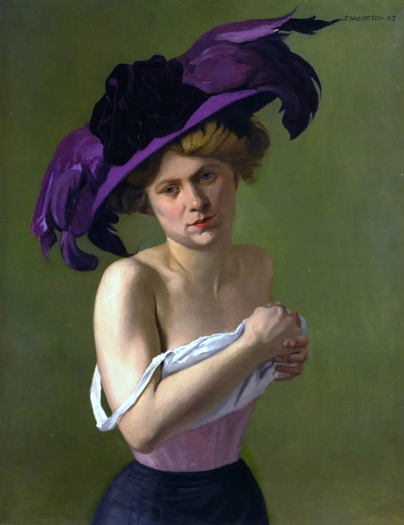 Mor Şapka - Félix Vallotton