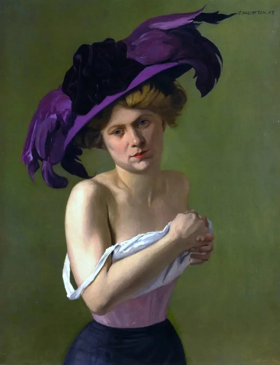 Mor Şapka - Félix Vallotton