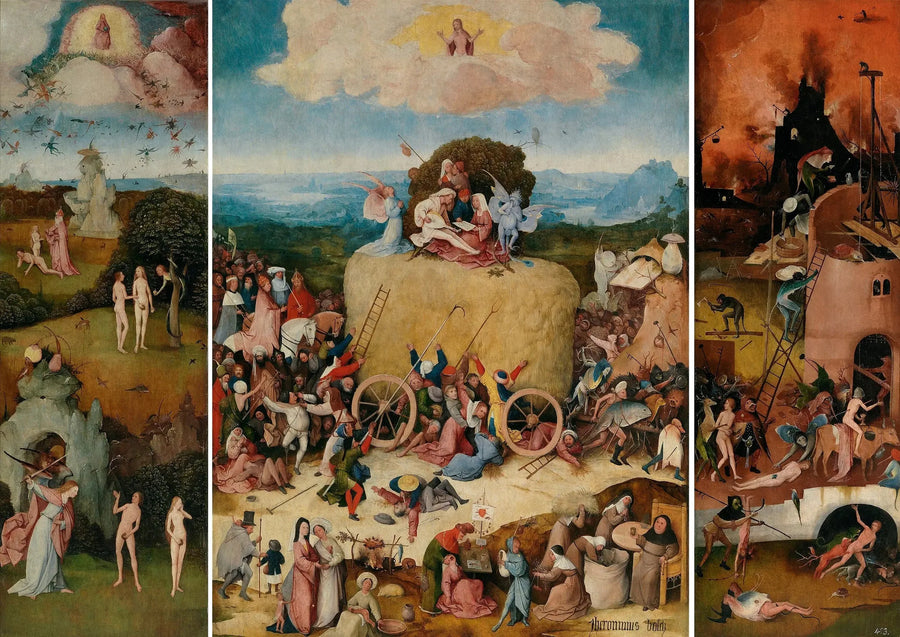 Saman Arabası - Hieronymus Bosch