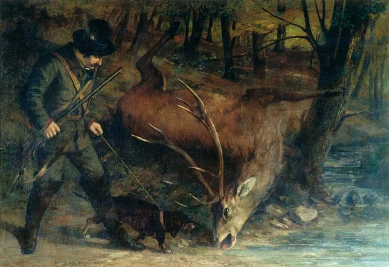 Alman Avcı - Gustave Courbet