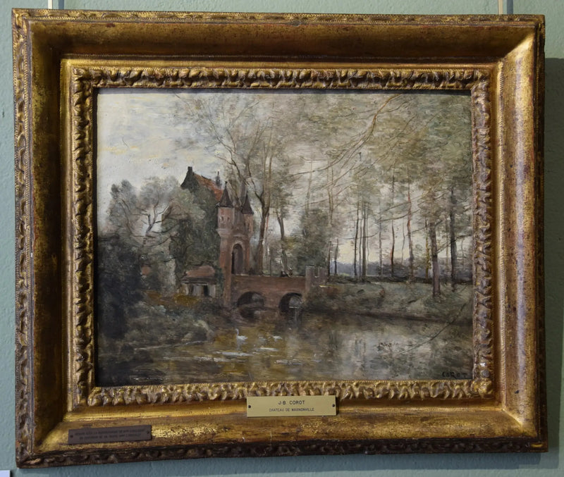 Wagnonville Şatosu - Jean-Baptiste Camille Corot