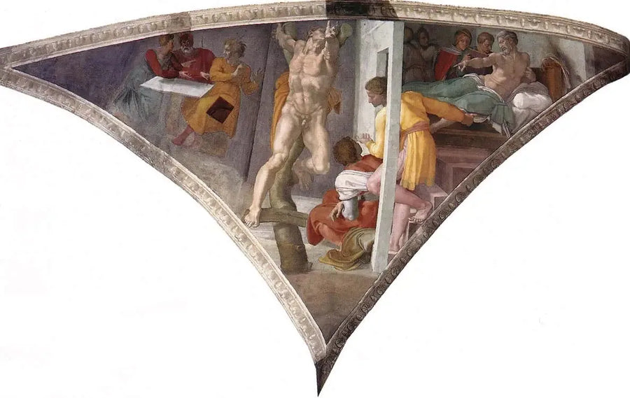 Haman'ın Cezası - Michelangelo