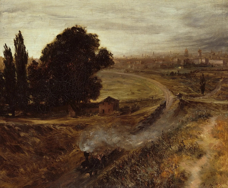 Berlin-Potsdam Demiryolu - Adolph von Menzel