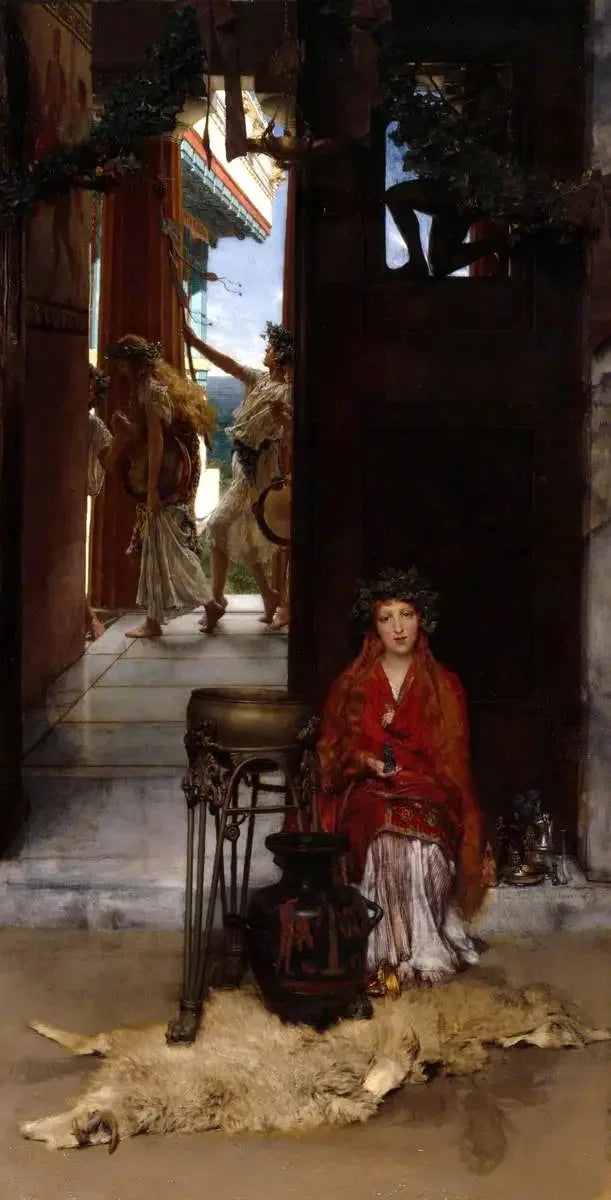 Tapınak Yolu - Lawrence Alma-Tadema