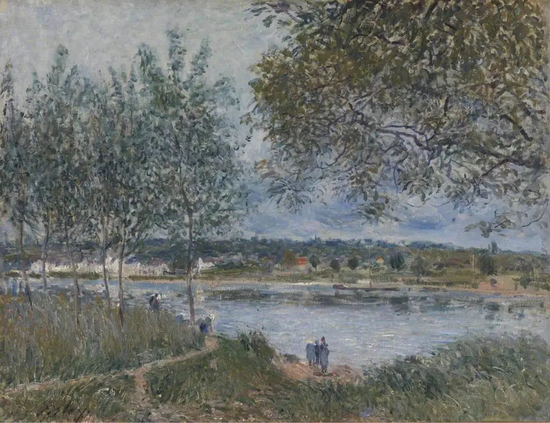 Eski Feribot Yolu - Alfred Sisley