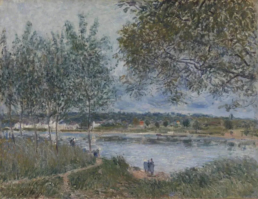 Eski Feribot Yolu - Alfred Sisley