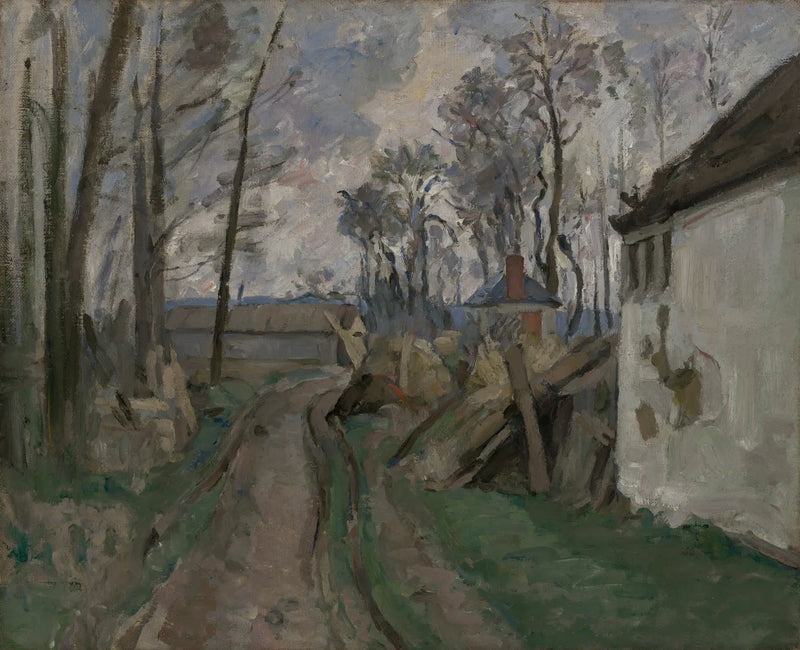Köy Yolu - Paul Cézanne