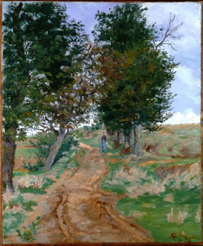 Ağaçlar Altındaki Yol - Armand Guillaumin