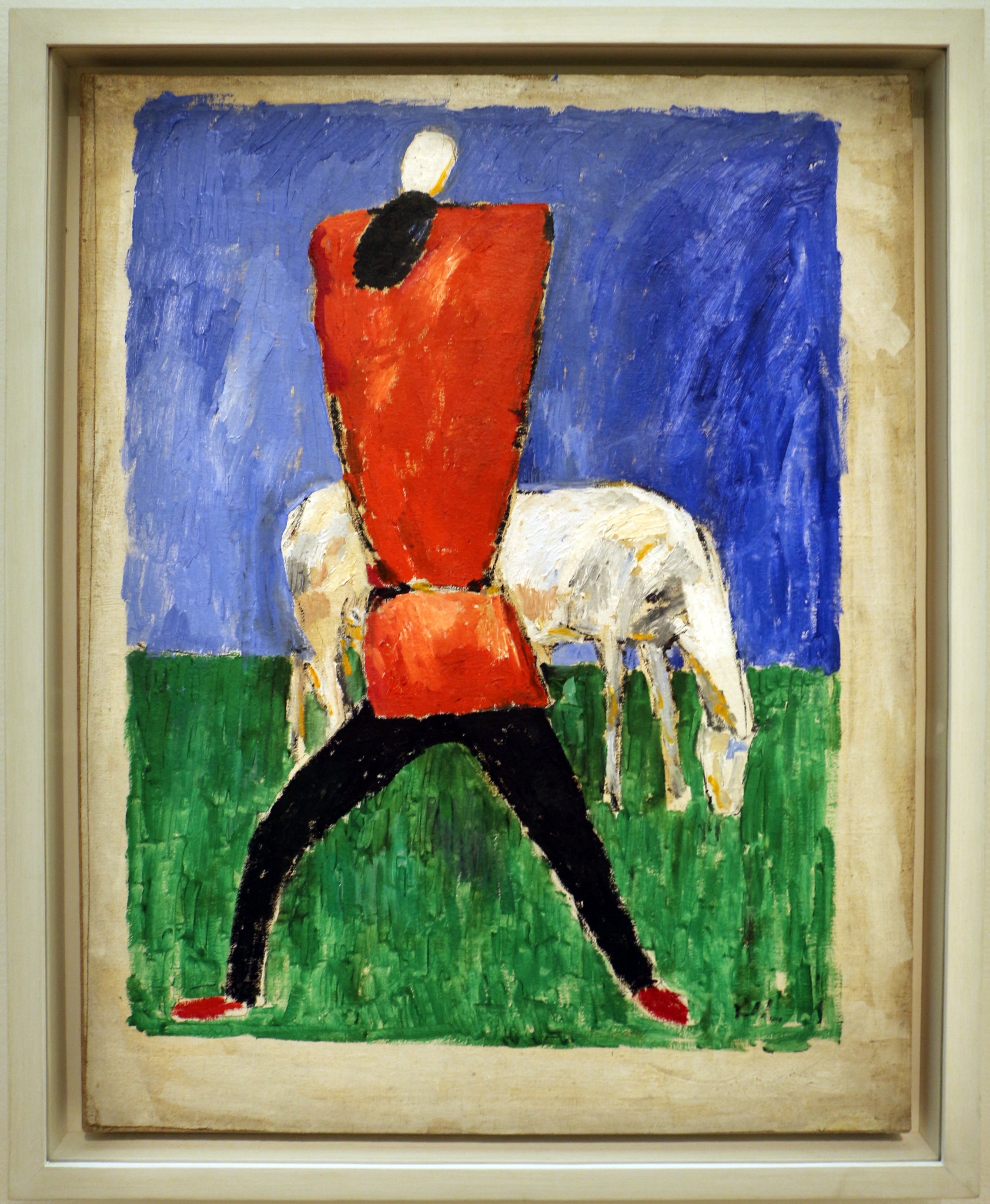 Le Cheval blanc - Kazimir Malevich