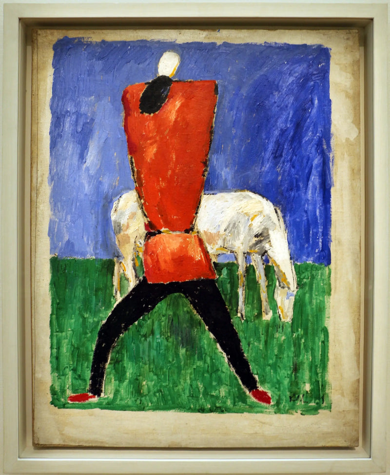 Beyaz At - Kazimir Malevich