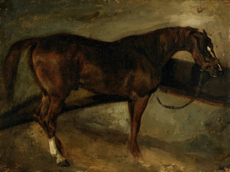 Kahverengi At - Théodore Géricault