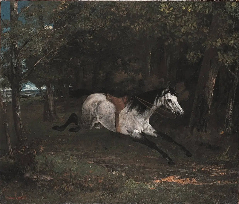 Çalınan At - Gustave Courbet