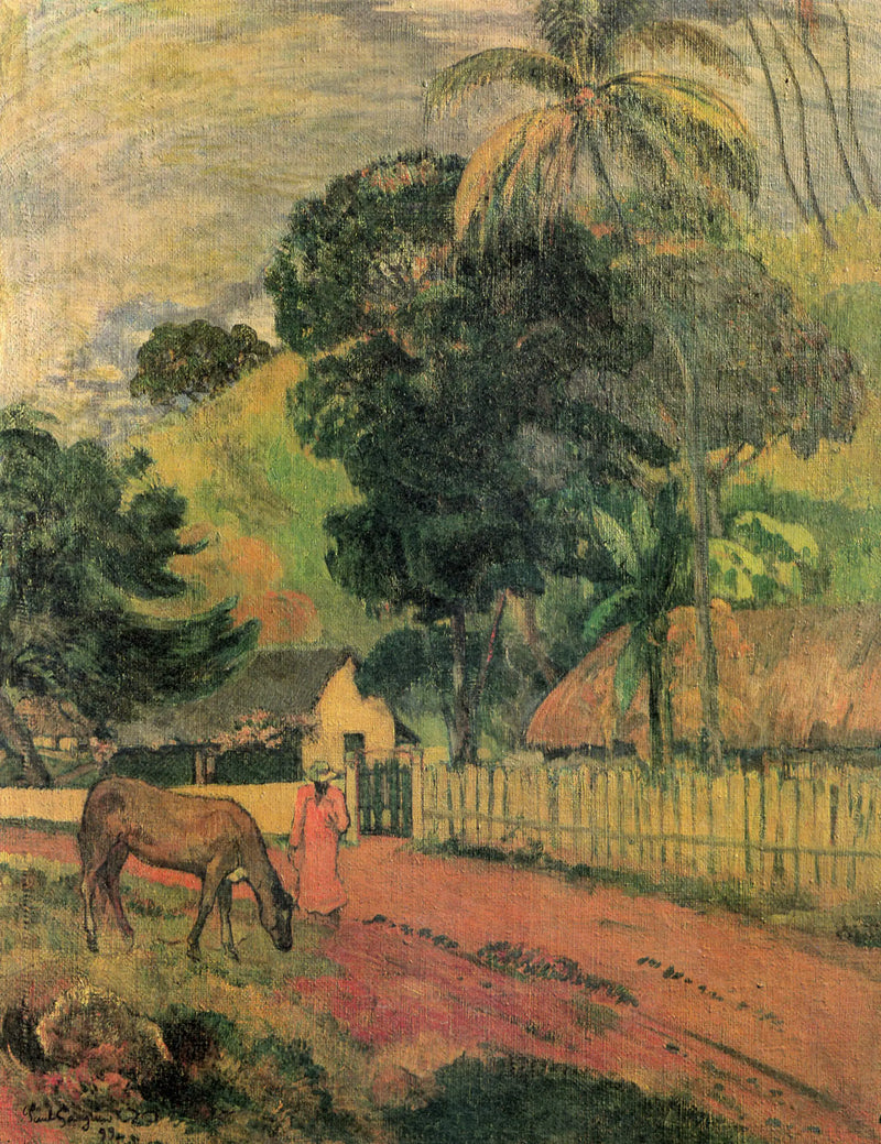Yolda At - Paul Gauguin