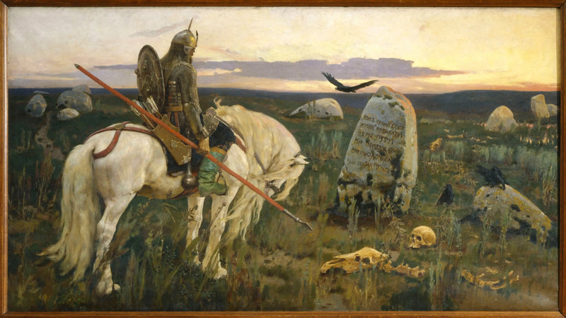 Yol Ayrımındaki Şövalye - Viktor Vasnetsov