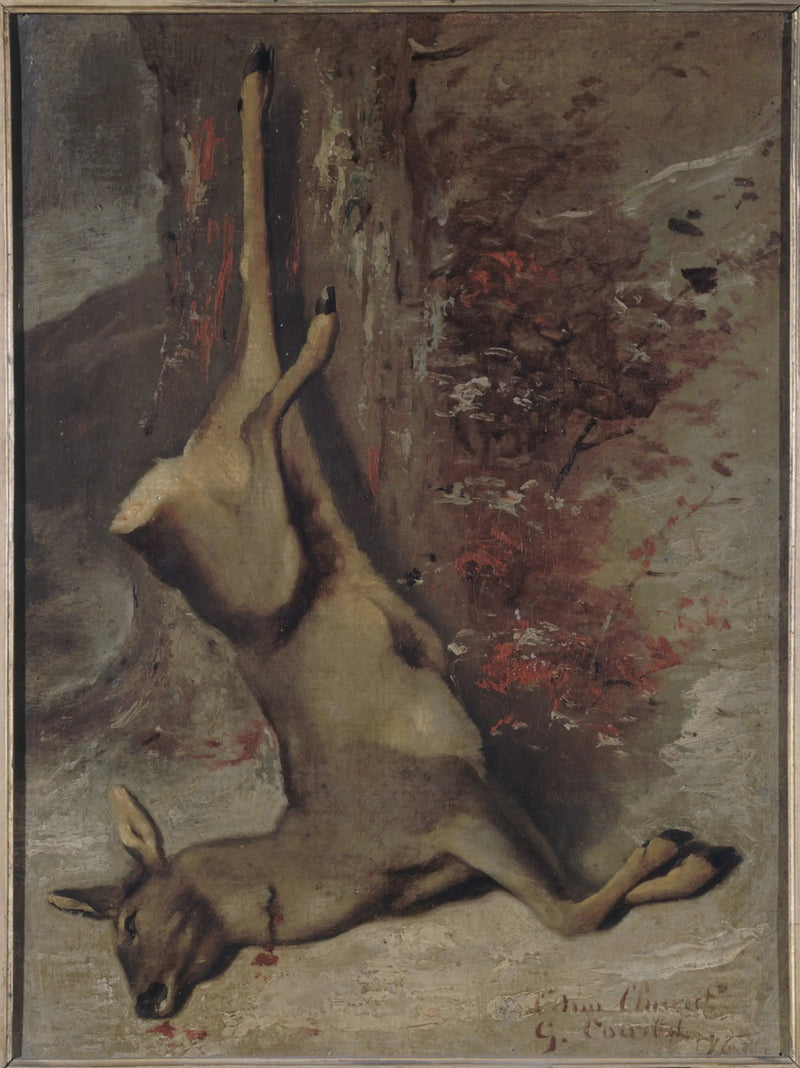 Geyik - Gustave Courbet