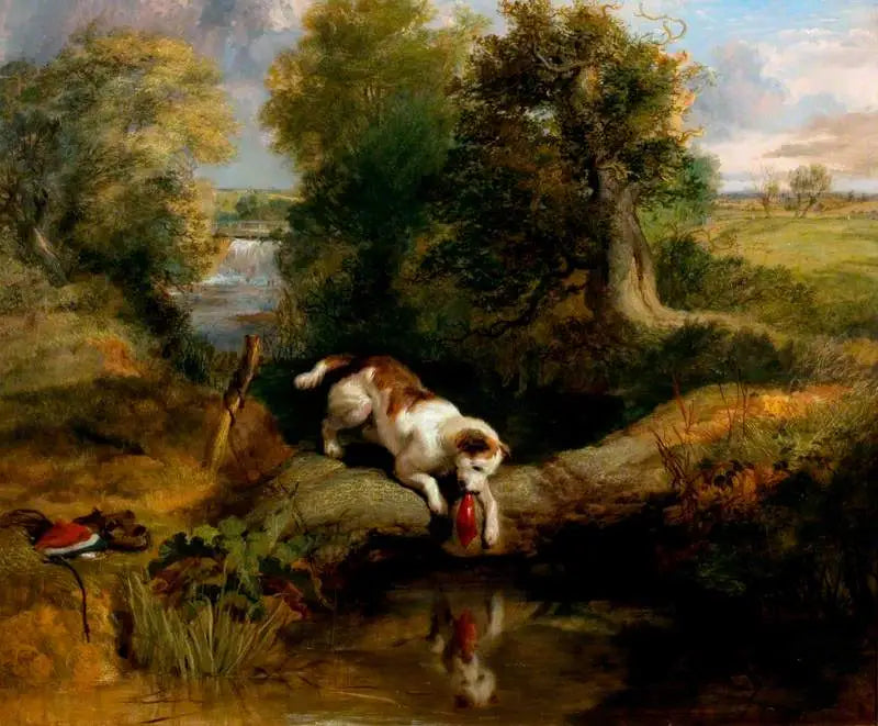 Köpek ve Gölge - Edwin Henry Landseer