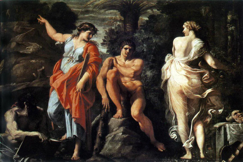 Herkül'ün Seçimi - Annibale Carracci