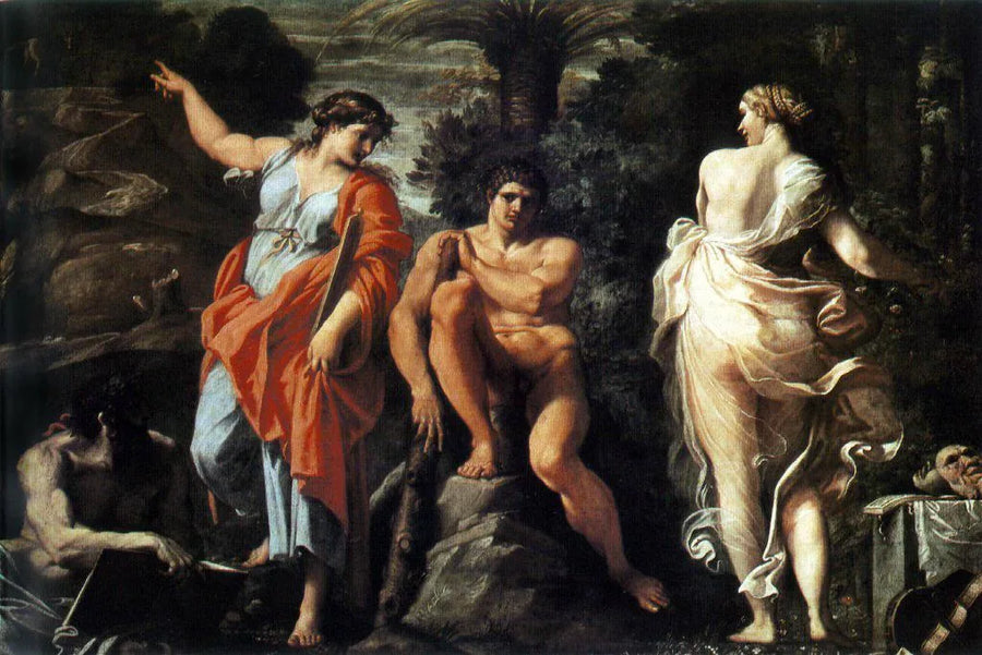 Herkül'ün Seçimi - Annibale Carracci