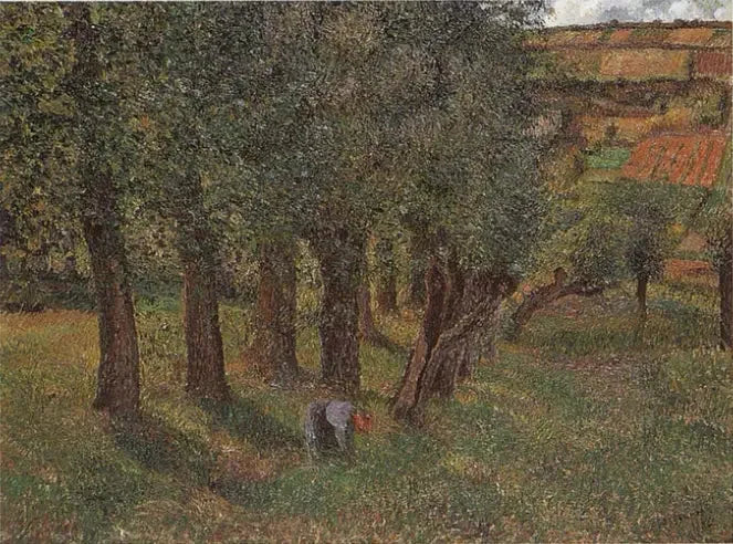 Pontoise'daki Lahana - Camille Pissarro