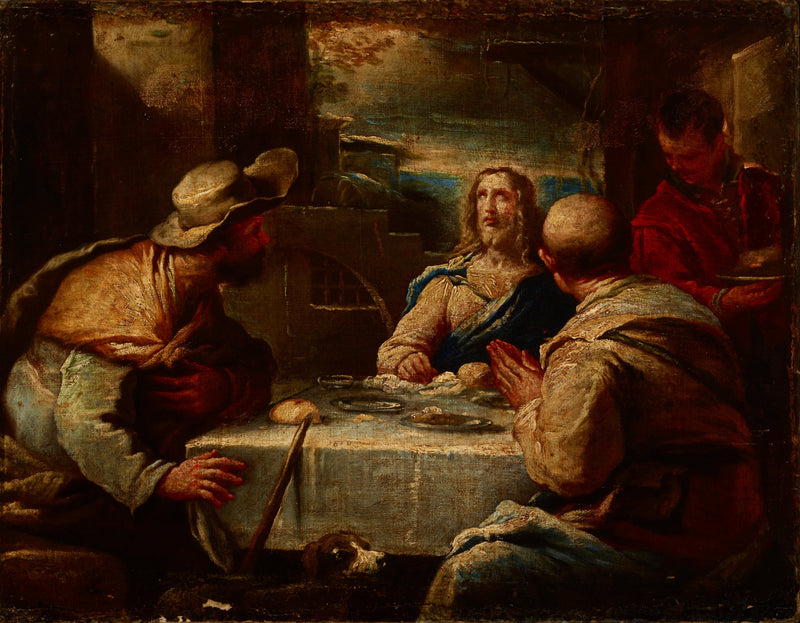 Emmaus'taki İsa - Luca Giordano