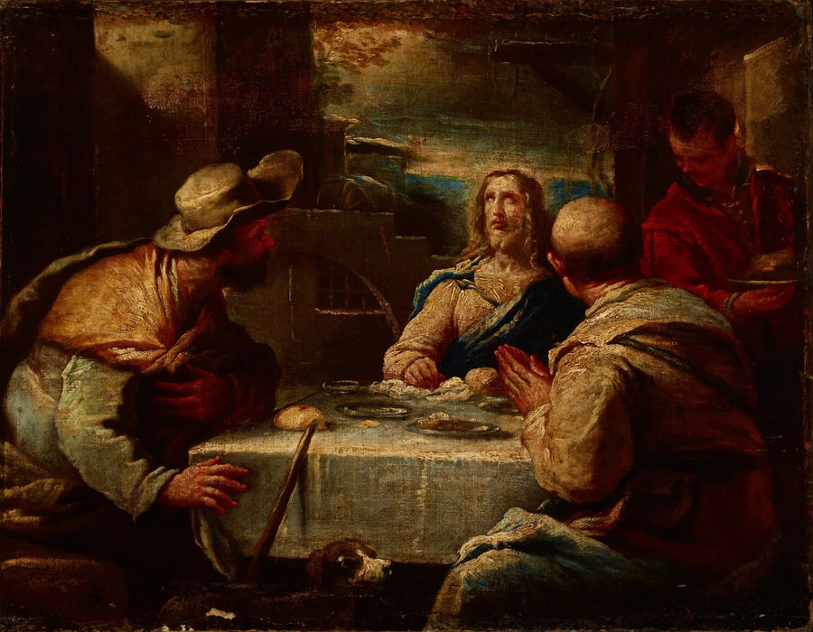 Emmaus'taki İsa - Luca Giordano