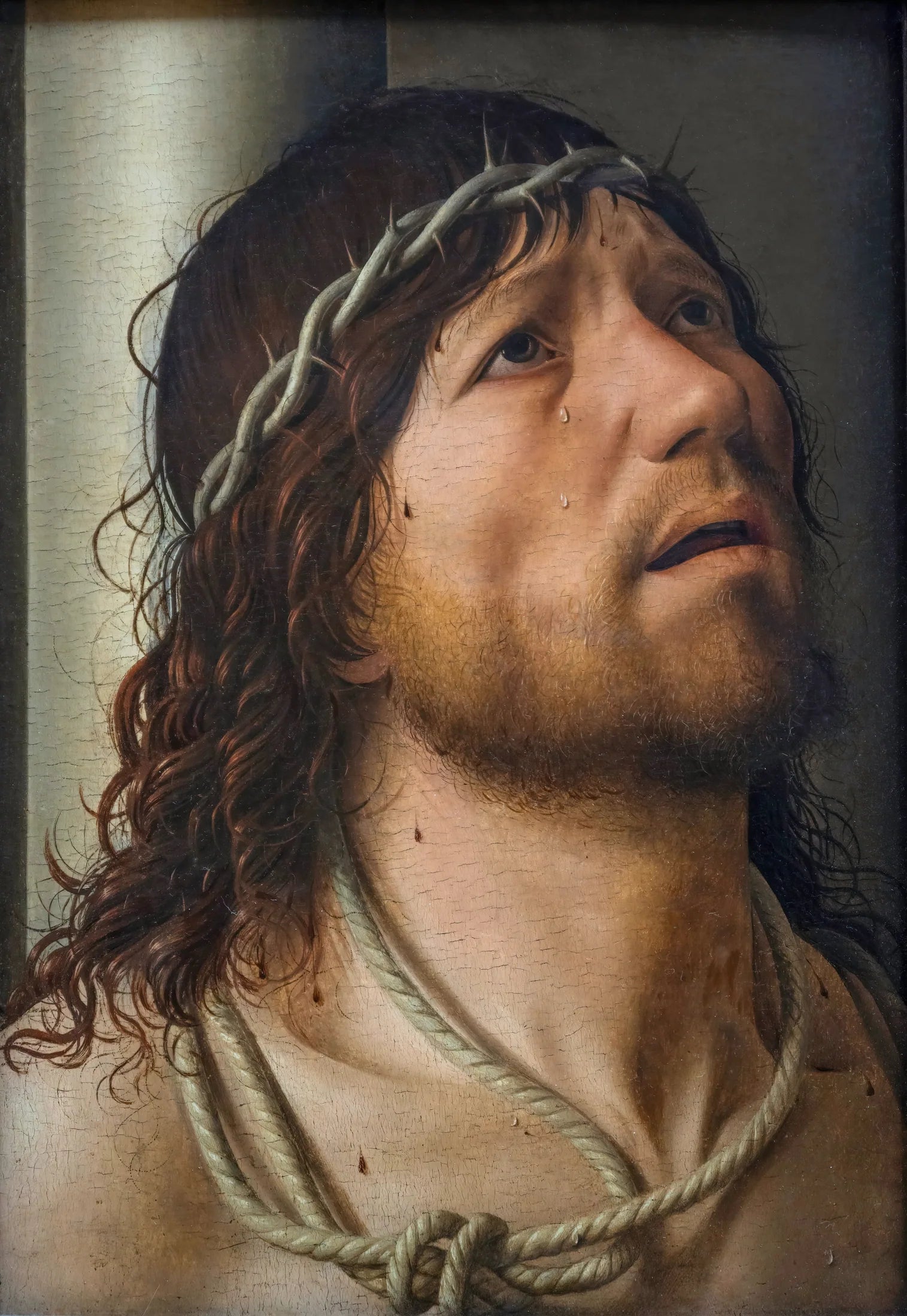 Le Christ à la colonne - Antonello de Messine image 1 copie de tableau peinte à la main