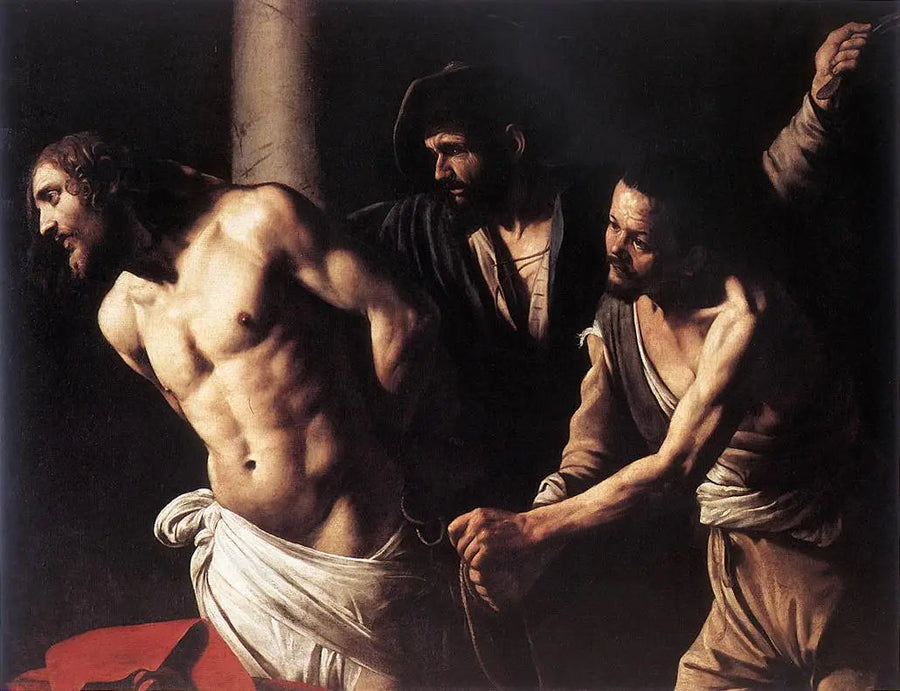 Sütuna Bağlanmış İsa - Caravaggio