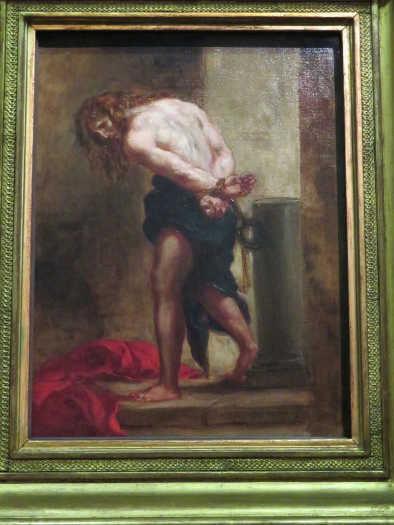 Sütun üzerindeki Mesih - Eugène Delacroix