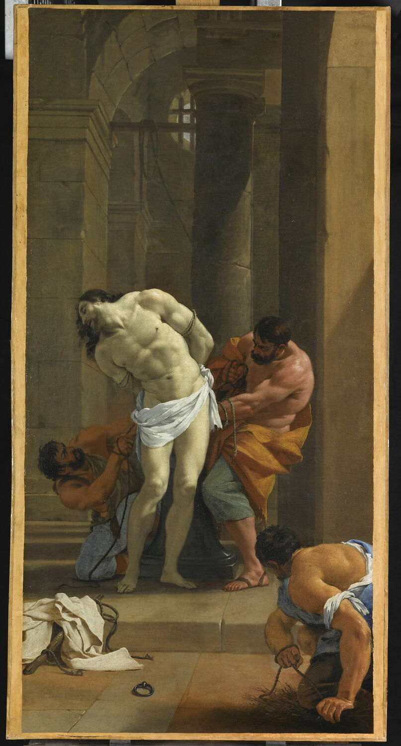 Le Christ à la colonne - Simon Vouet - Alpha Reproduction