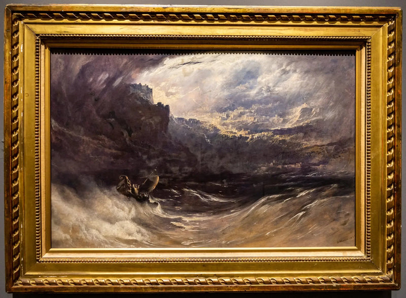 İsa Fırtınayı Sakinleştiriyor - John Martin