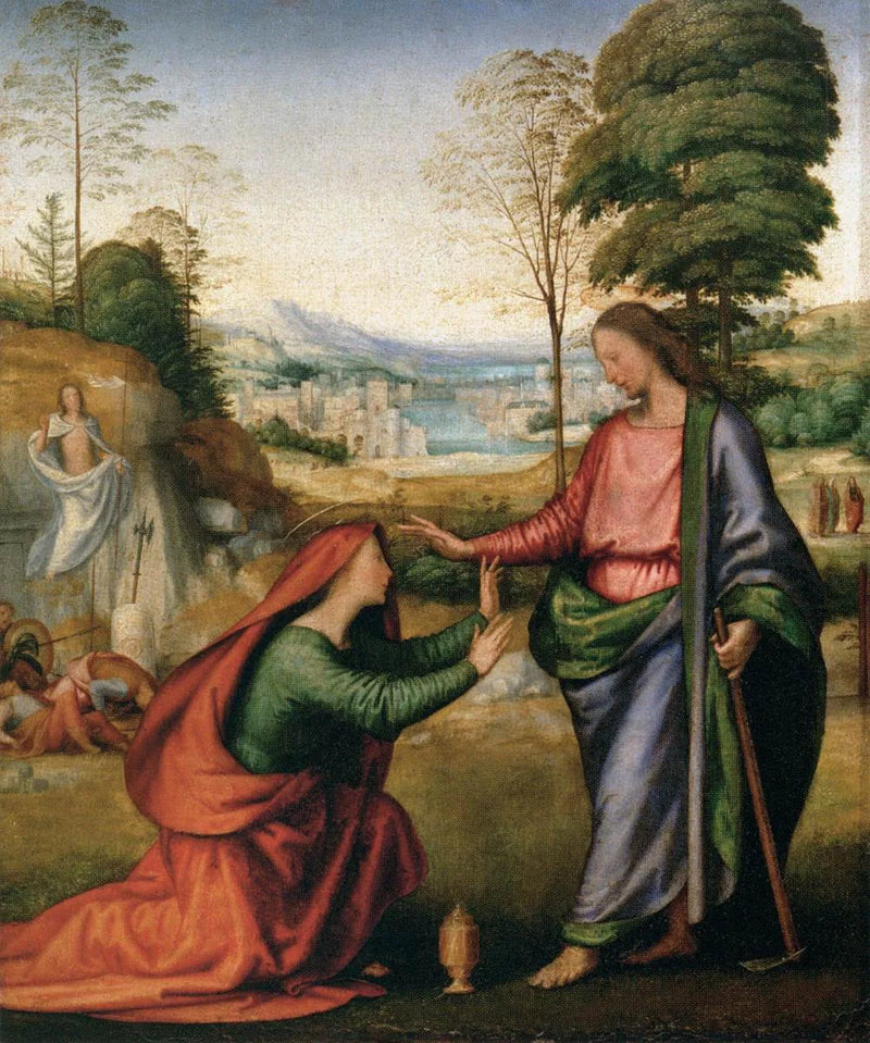 İsa Mesih'in Aziz Meryem Magdalene'e Görünüşü - Fra Bartolomeo