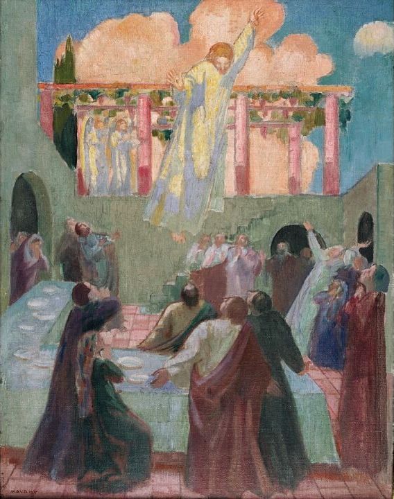 İsa'nın havarilere görünmesi - Maurice Denis