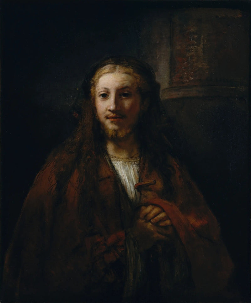 Bir Asa ile Mesih - Rembrandt