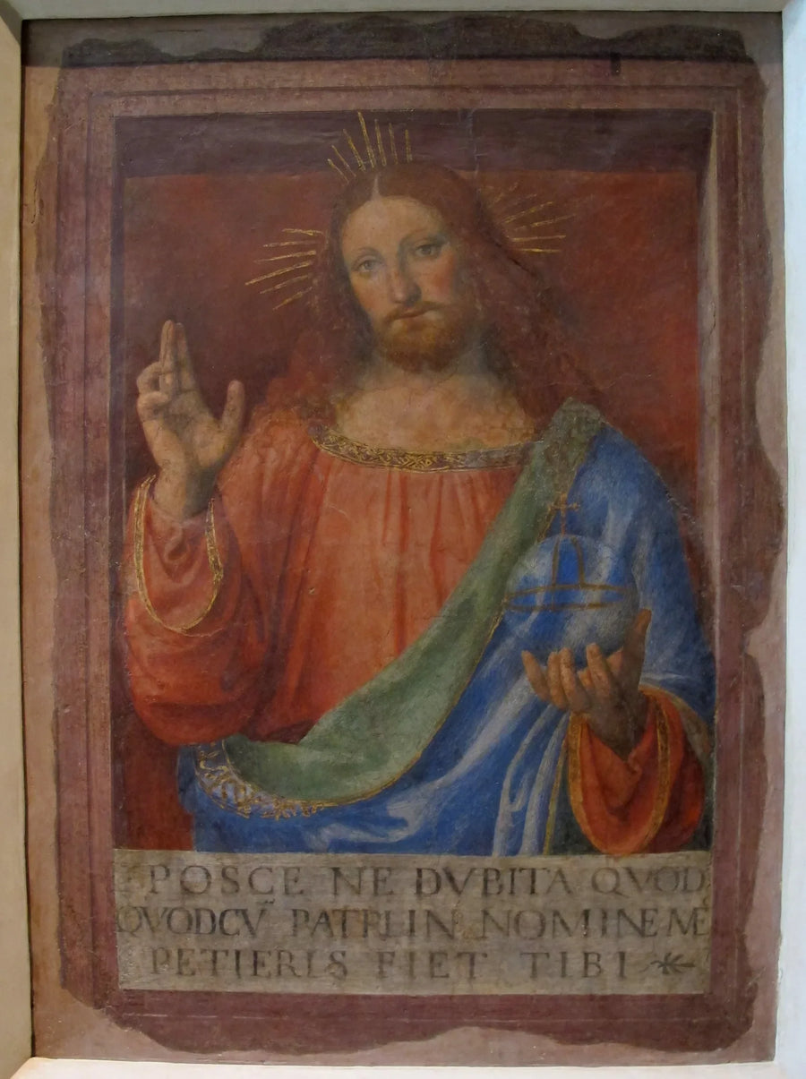 İşte Bağışlayan İsa - Bernardino Luini