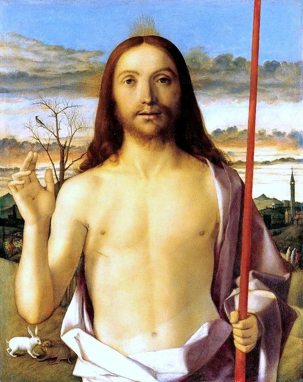 İşte Bağışlayan İsa - Giovanni Bellini