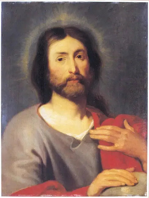 Salvator Mundi olarak İsa - Antoine van Dyck