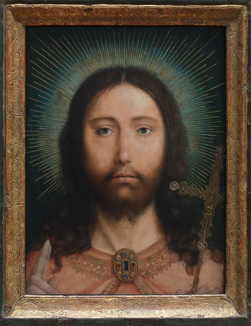Salvator Mundi olarak İsa - Quentin Metsys