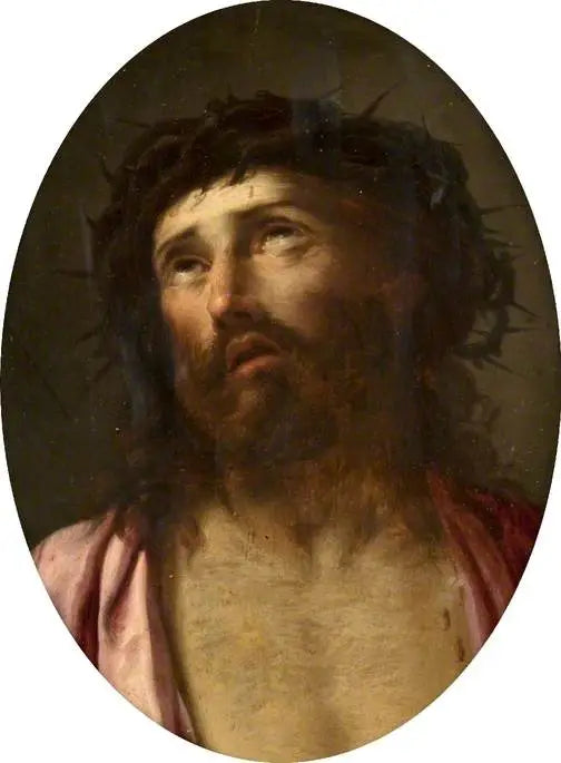 İsa Mesih, dikenli taç giyiyor - Guido Reni