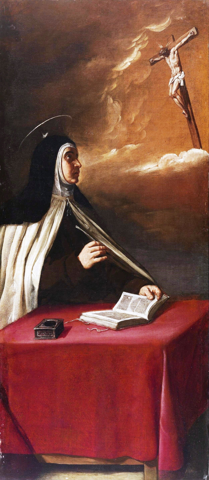 İsa Çarmıha Gerilişi, Aziz Teresa of Avila'ya Görünür - Alonso Cano