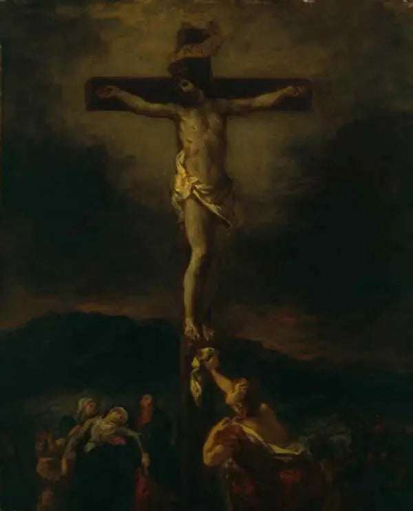 Çarmıha Gerilmiş Mesih ve Kutsal Kadınlar - Eugène Delacroix