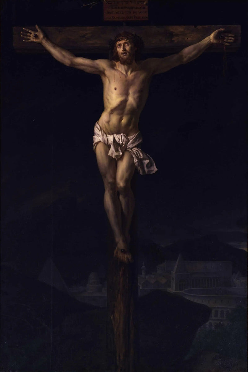 Çarmıha Gerilmiş Mesih - Jacques-Louis David