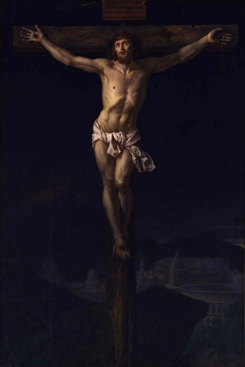 Çarmıha Gerilmiş Mesih - Jacques-Louis David