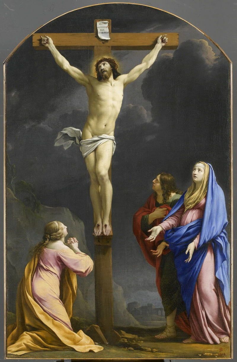 İsa Mesih Çarmıhta - Simon Vouet