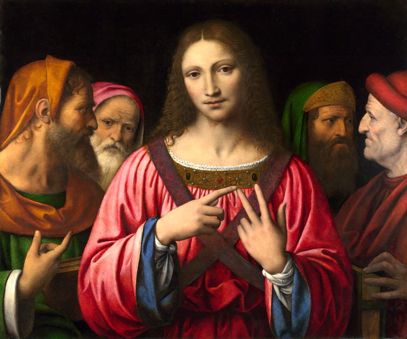 İsa Mesih, Doktorlarla Çevrili - Bernardino Luini