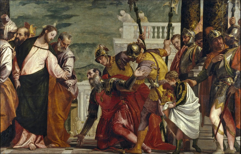 İsa ve yüzbaşı - Paul Véronèse