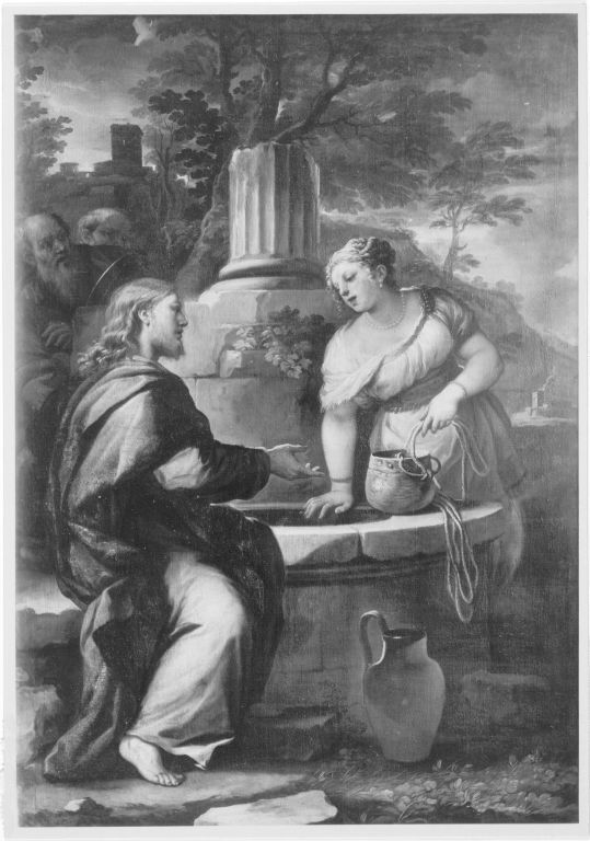 Le Christ et la Samaritaine au puits - Luca Giordano